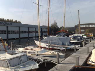 Mast weer op bootje