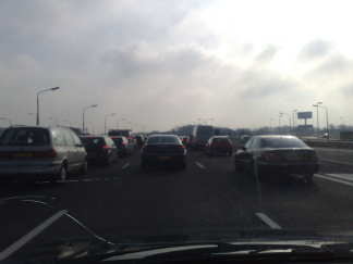 1,5 uur over nog geen 30km