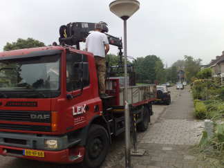 Steentjes zijn binnen