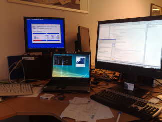 De werkplek deze vrijdag