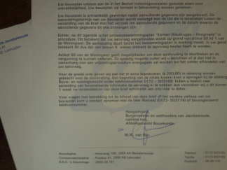 De aanvraag wordt in behandeling genomen!