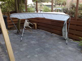 verkoeling op het aloha-deck