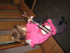 Morgen eerste skiles!!