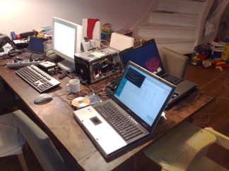 Opbouw nieuwe server