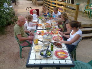 Eten en huisjes