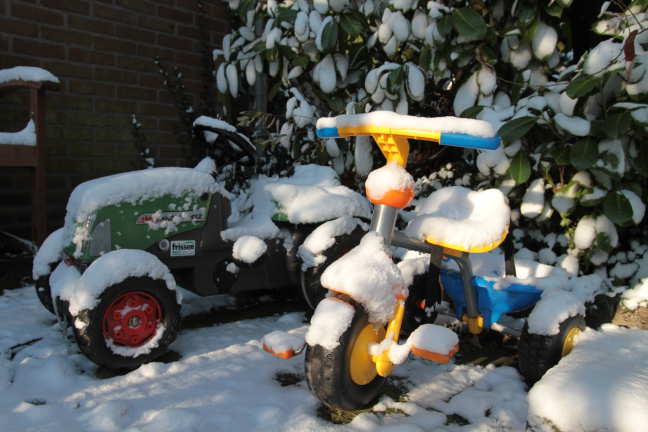 Even buiten gelunched met de 7D