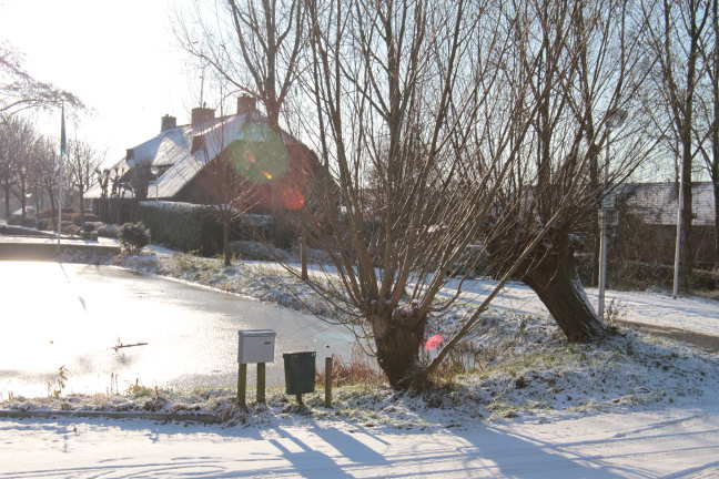 Even buiten gelunched met de 7D