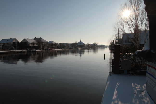 Even buiten gelunched met de 7D