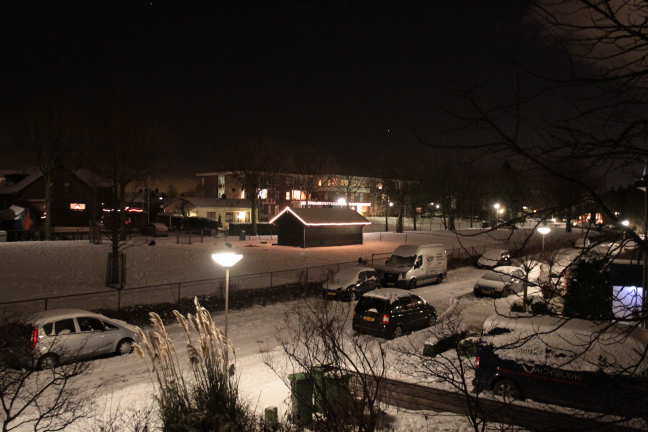 Vannacht zag het er nog zo uit...