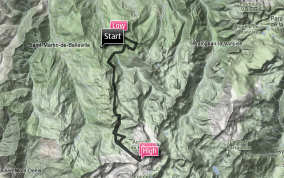 Gelukkig...Ferdinandt stuurt weer tracks uit France! 283km/h op de
 ski?