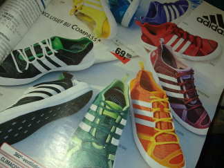 Adidas houdt er andere maateenheden op na...