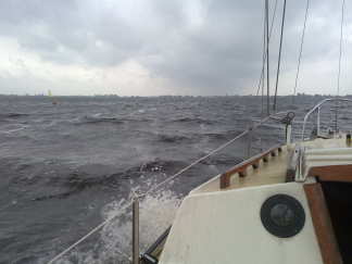 Heerlijk guur weer, daar knapt een mens van op!