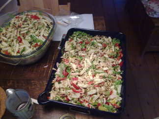 Beetje kokkerellen voor morgen nog