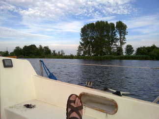 Even relaxen en dan weer aan het werk...