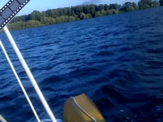 Wat een prachtavond op het meer!