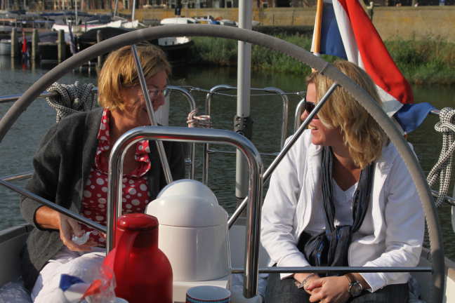 Nog een paar plaatjes van het zeilen