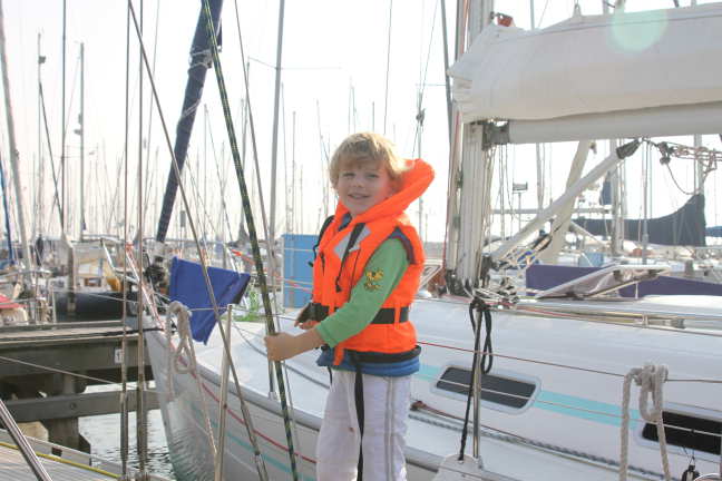 Nog een paar plaatjes van het zeilen