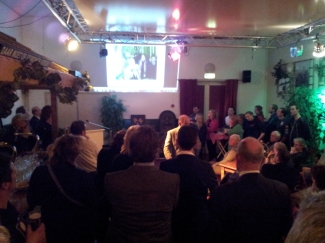 Leuk verhaal over kleding op borrel van ondernemersvereniging