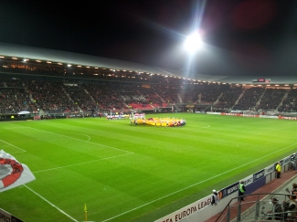 Dat was een lekker avondje... Prima uitslag ook 