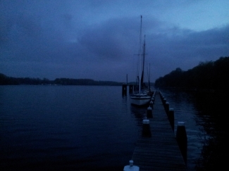 Wachten op de tocht door Amsterdam 