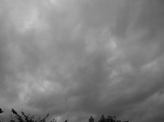 Wel mooie wolken maar niet het beloofde spektakel