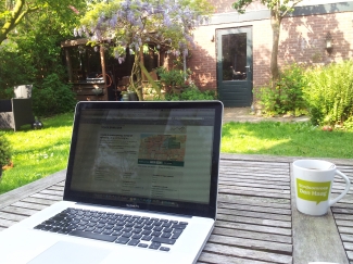 Toch maar eens kijken naar een airco. Kantoor op zolder is nu al niet te harden