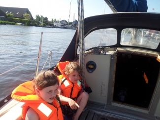 Laptop dicht, boot op en met diverse buurtjes weekend ingeluid! 