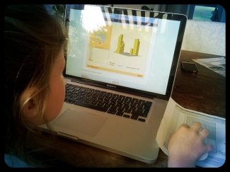 Ze heeft vrij aardig ruimtelijk inzicht