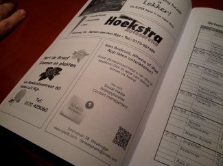 Weer een leuke lokale sponsoring 