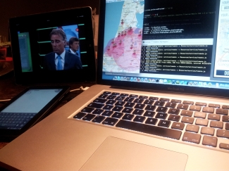 Getallen kijken bij het werk. Wat een entertainment... Pff 
