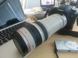 Even iets testen op de voetbaltraining vanmiddag 