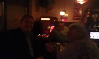 Een maand alweer, maar we hebben er eentje op je gedronken ouwe!