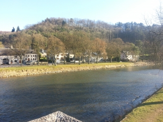 Blijft lekker, dagje werken op kantoor in Ardennen 