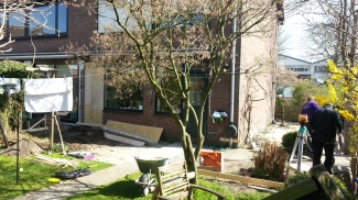 Verbouwing (eindelijk) gestart 