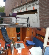 Wegens herrie uitgeweken... 