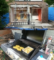 Het kamperen is begonnen... 