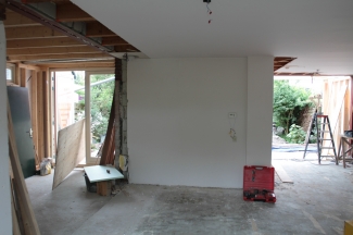 Nu pas echt goed te zien hoe de ruimte wordt