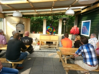 Ribs workshop is begonnen.... Mjammie