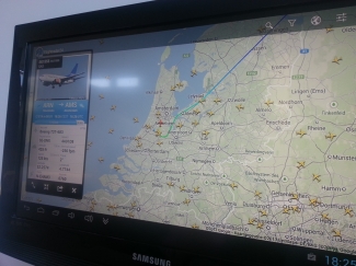 Opa en Oma zijn geland.. 