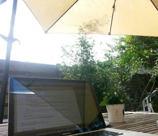 Begint al aardig warm te worden op kantoor... 