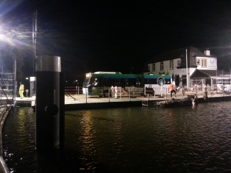 Laatste bus, brug kan weer weg