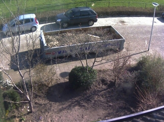 Nog een paar kruiwagens, dan ben ik er ook wel even klaar mee... 