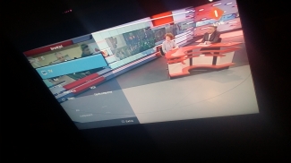 Oeps Herman de schermman staat al klaar, nu moet ik toch echt even gaan stemmen