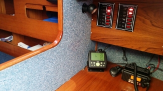 Begint er nu aardig op te lijken, marifoon nog ophangen