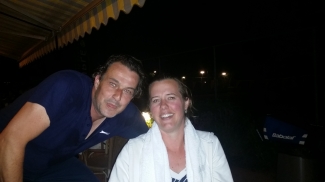 Van de baan getikt door Esther Visser en Bas maar leuke pot en een hele gezellige 3e helft... 