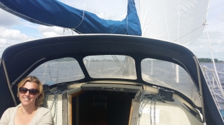 Lekker even uitwaaien na al dat geborrel