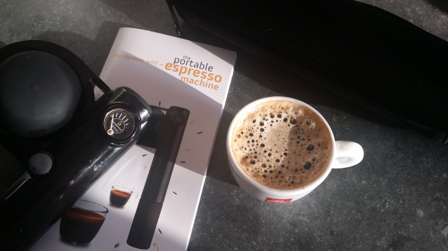 Vanaf nu ook op de boot heerlijke espresso 