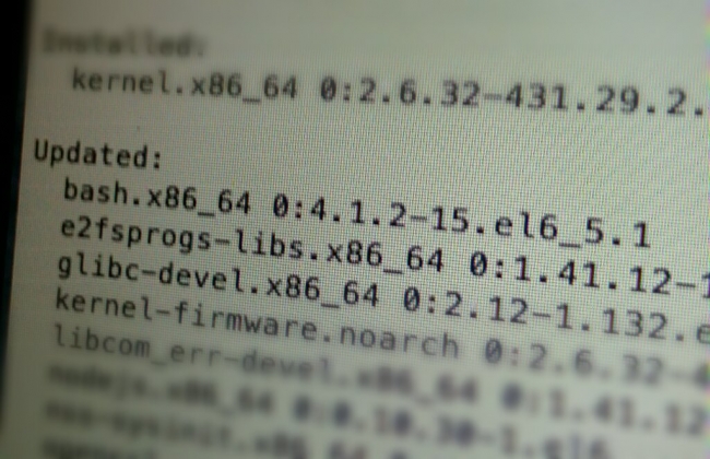bash maar even bijgewerkt (*nerdalert*) 