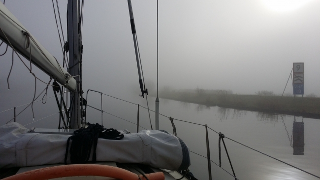 Mooi dat mistige weer