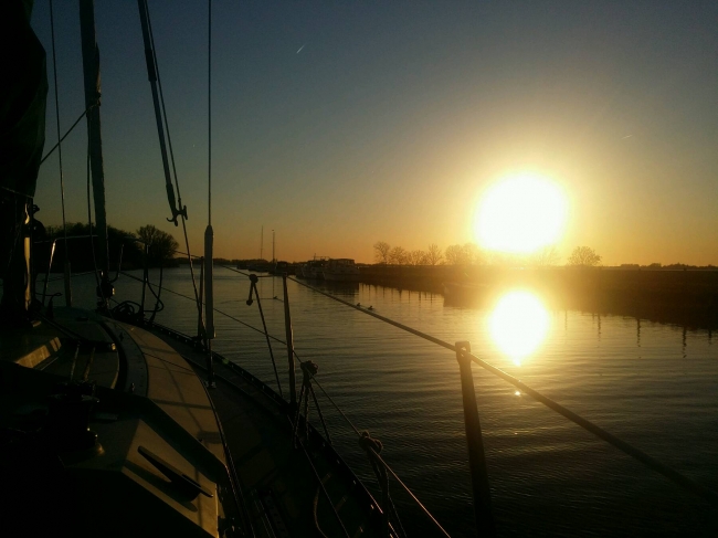Na super gezellig dagje weer naar huis